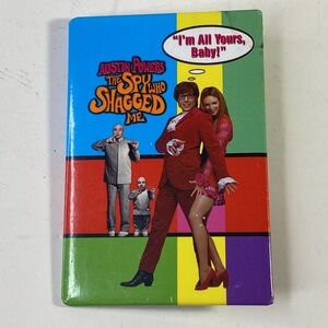Austin Powers The Spy Who Shagged Me Colorful Button Pin